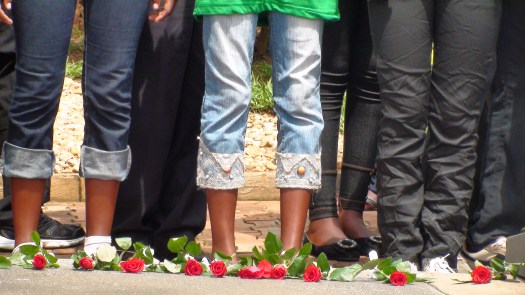 Peace Camp visits Kigali Genocide Memorial